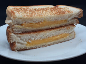 JAHZKITCHEN Double Cheese Slice Grilled Cheese