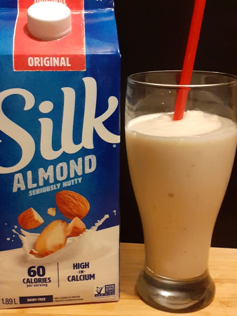 Almond Banana Milkshake Jahzkitchen 7512