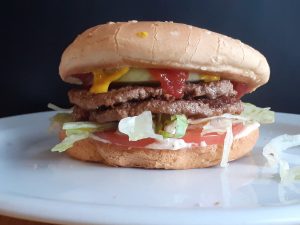 Double JAH Deluxe Burger