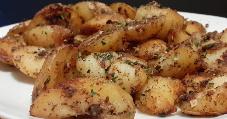Pan Fried Greek Potatoes