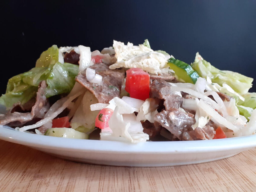 Donair Salad