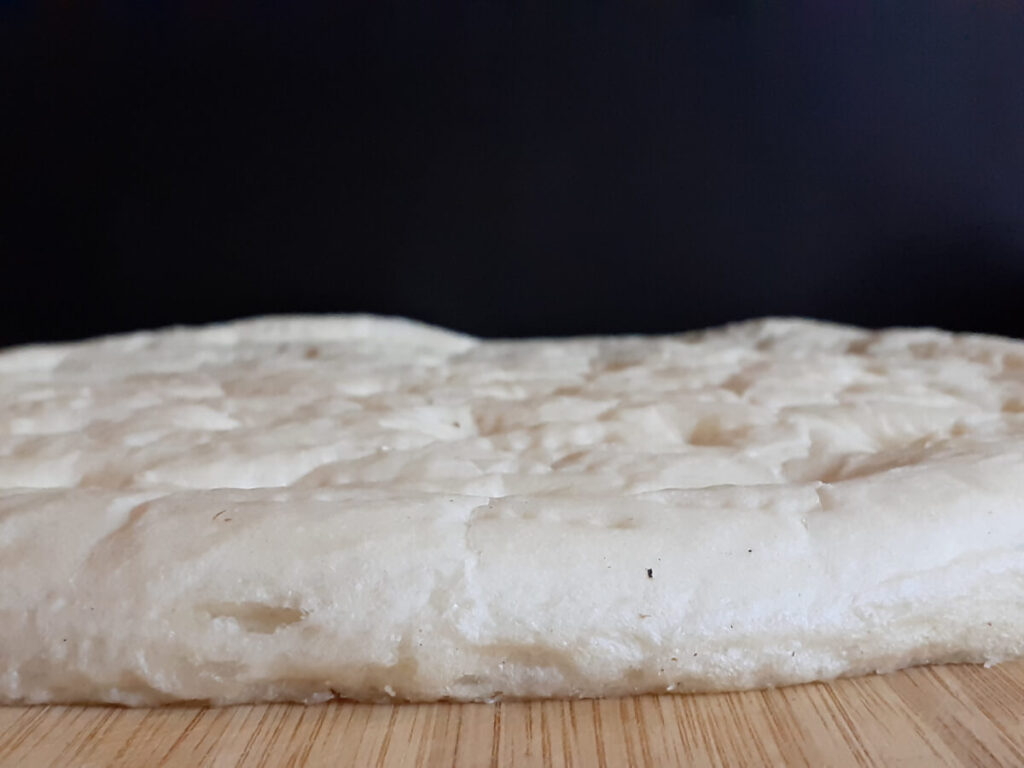 Deep Dish Pizza Dough Top and Side