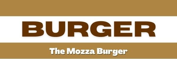 Mozza Burger Header