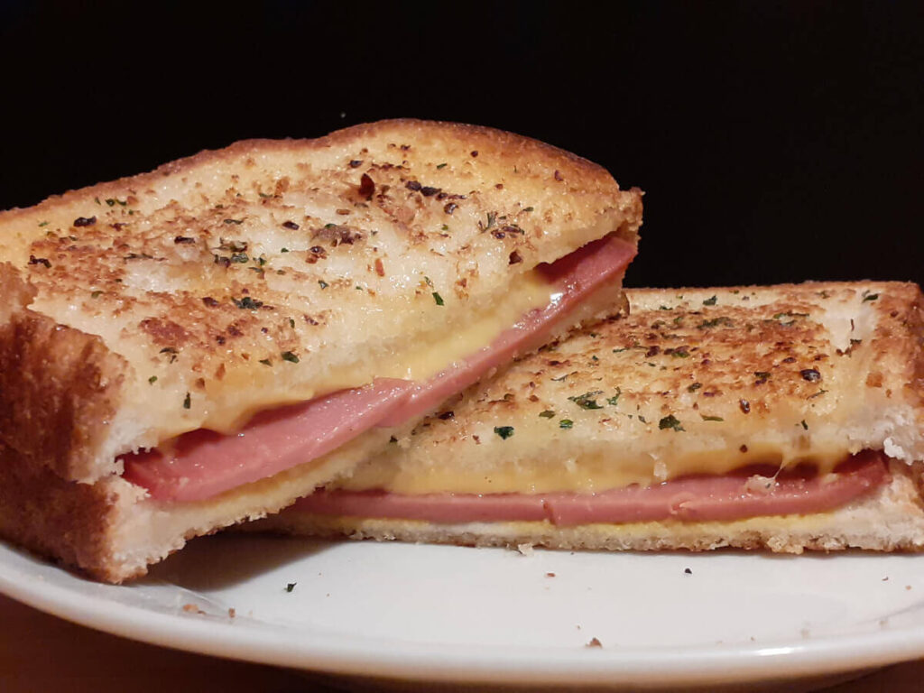 Grilled Cheese Bologna Sandwich