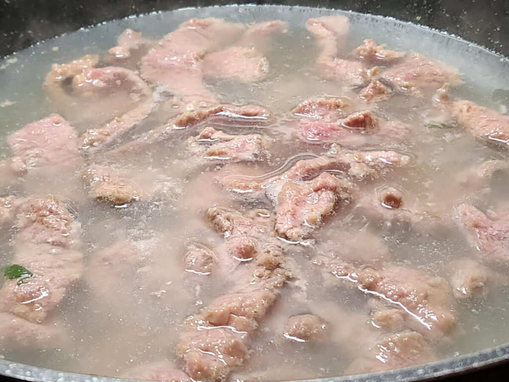 JAHZKITCHEN Boiling Velveted Beef