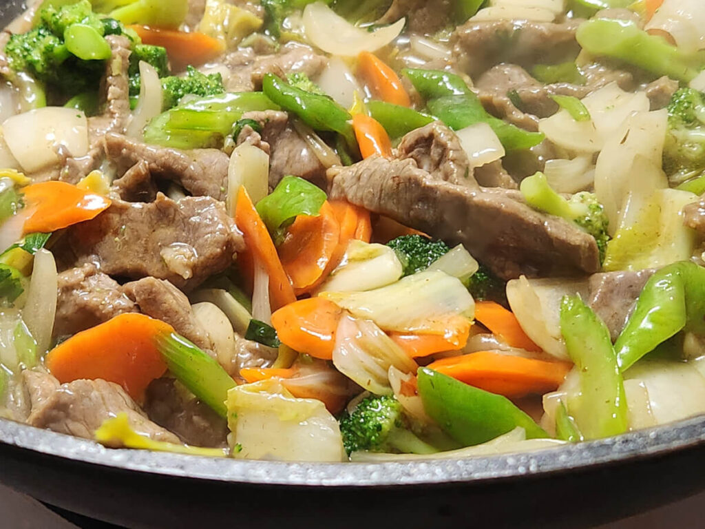 JAHZKITCHEN Wok Beef Chop Suey