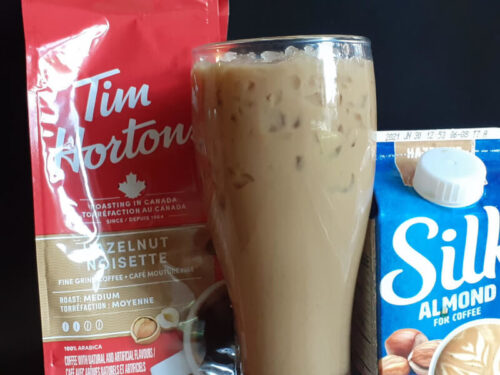 iced coffee with milk tim hortons