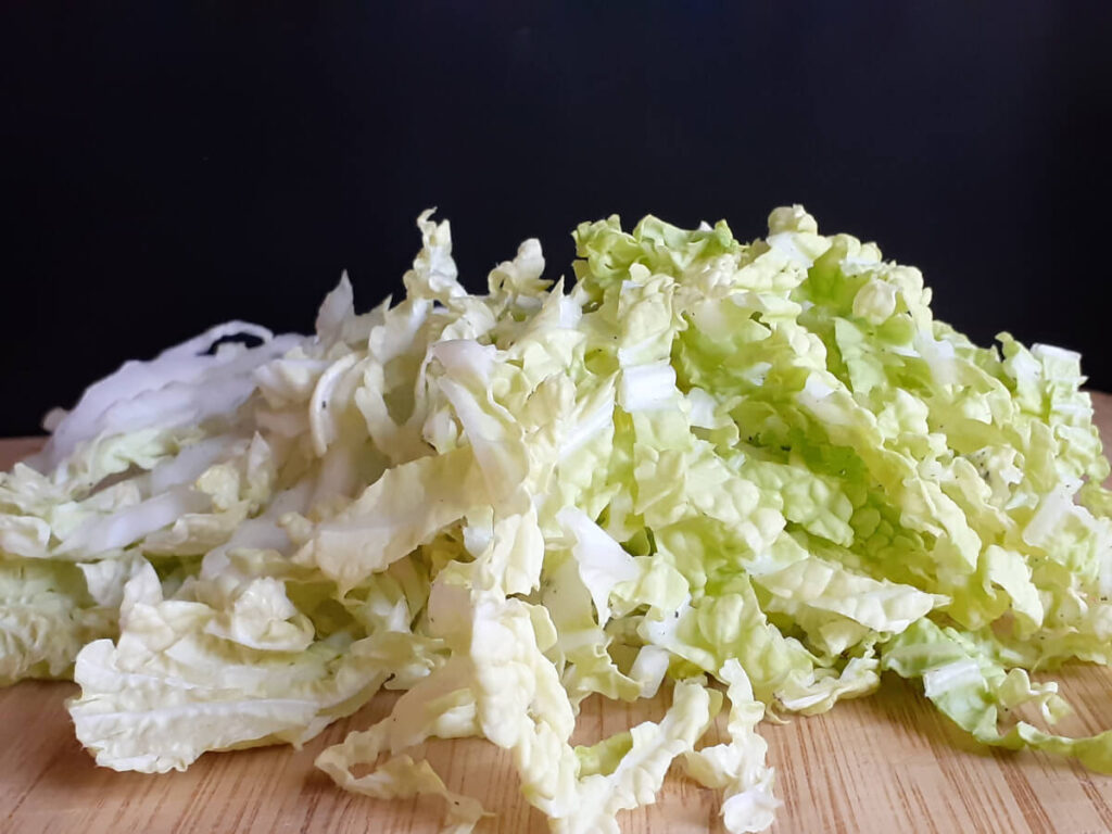 Nappa Cabbage Sliced Thin