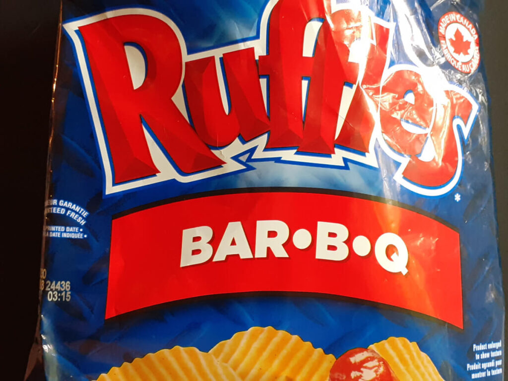 BBQ Ruffles Chips