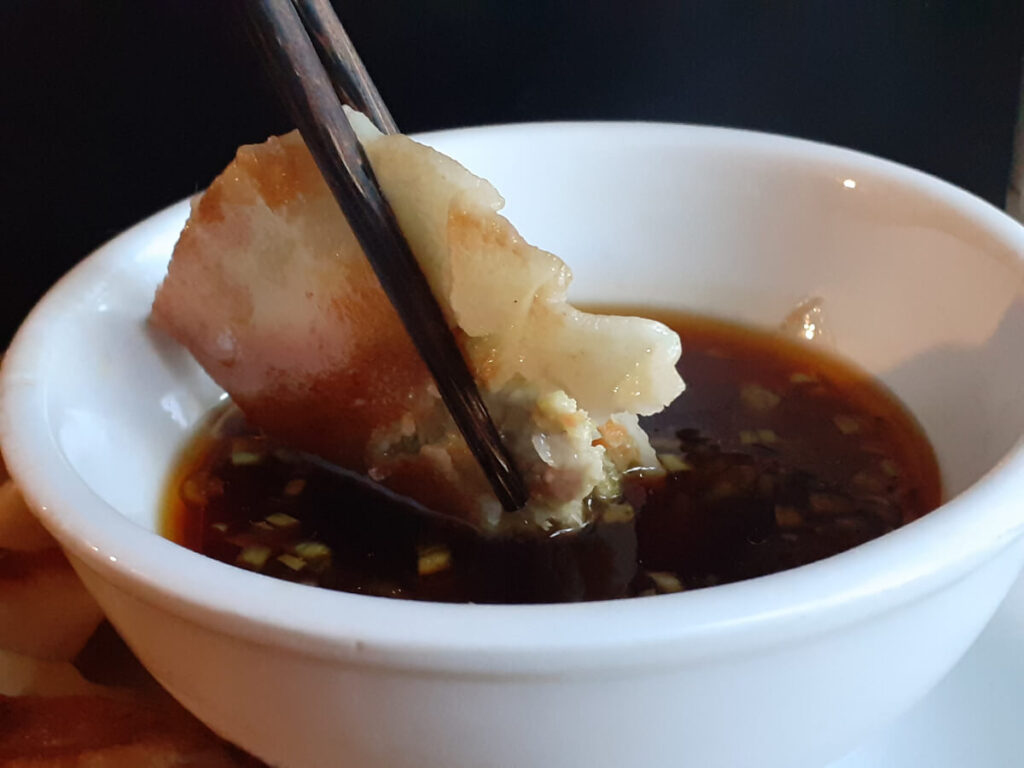 Chinese Dumplings and Dip