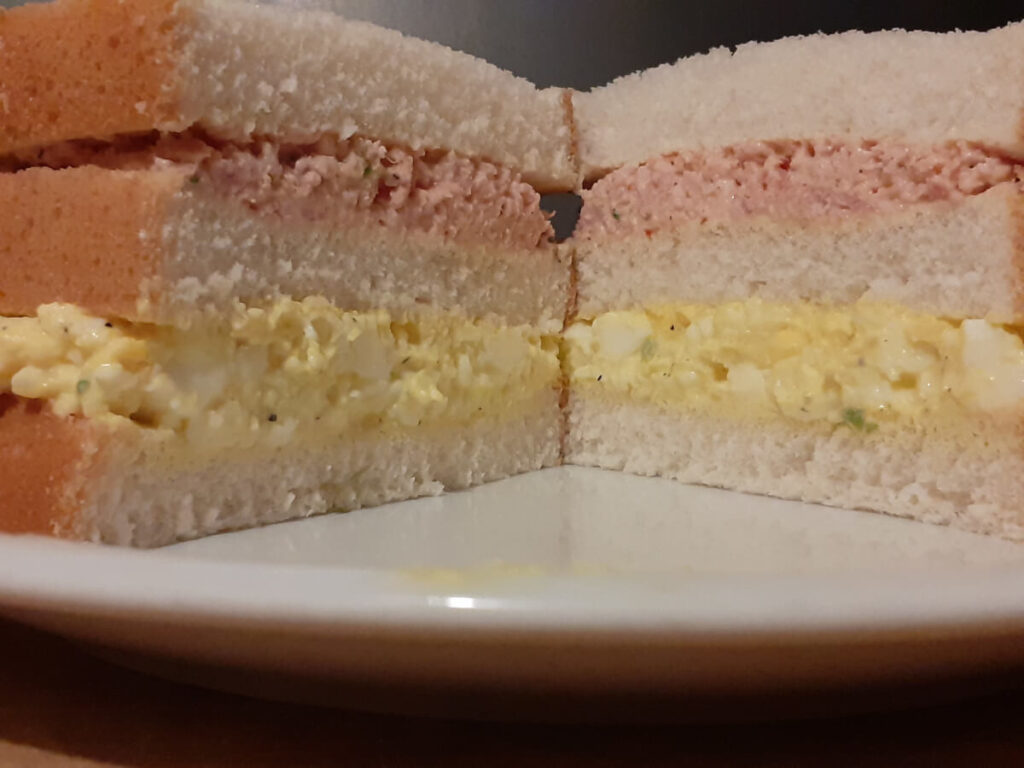 JAHZKITCHEN Ham and Egg Double Decker