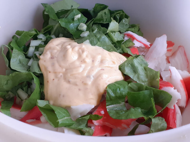 Crab Salad with Seafood Mayo