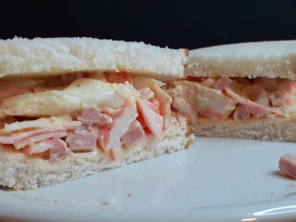 Crab Sandwich with Spam