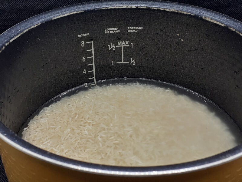 1 to 1 Ratio Rice to Water