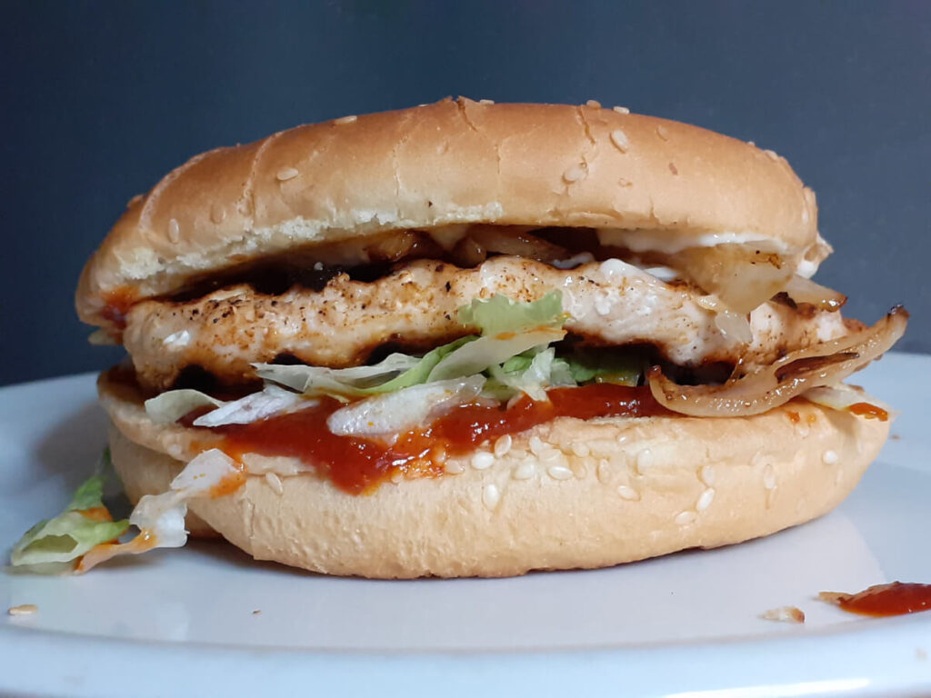 BBQ Chicken Breast Burger