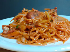 Butter Chicken Tandoori Noodles