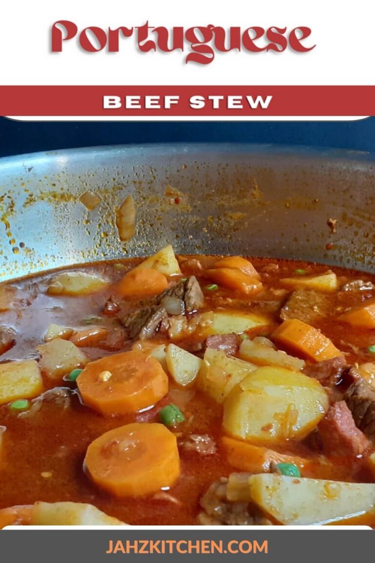 Portuguese Beef Stew | Carne Guisada - JAHZKITCHEN