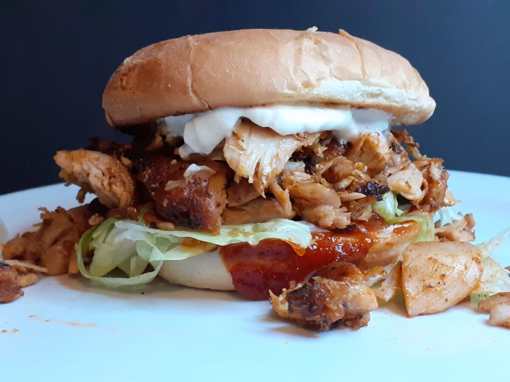 JAHZKITCHEN BBQ Chicken Burger