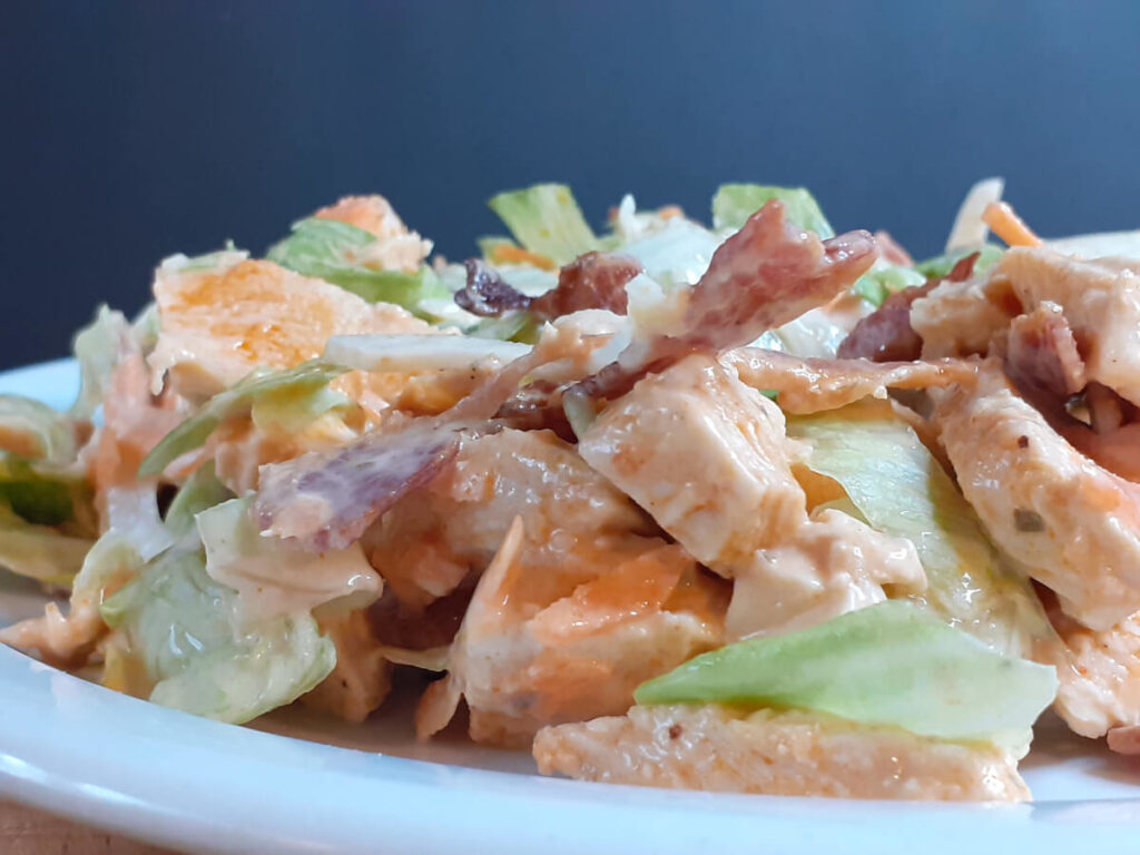 JAHZKITCHEN Buffalo Chicken Ranch Salad