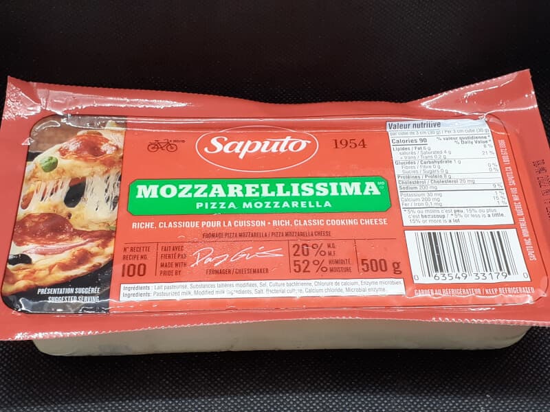 Saputo Mozzarella Cheese