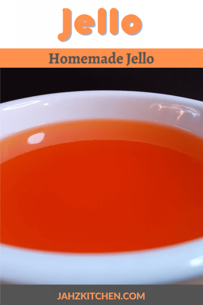 Homemade Jello Pin