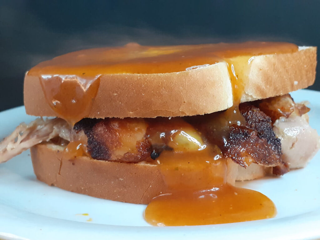 JAHZKITCHEN St Hubert Hot Chicken Sandwich