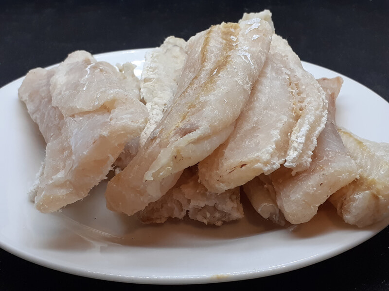 Homemade Salt Cod