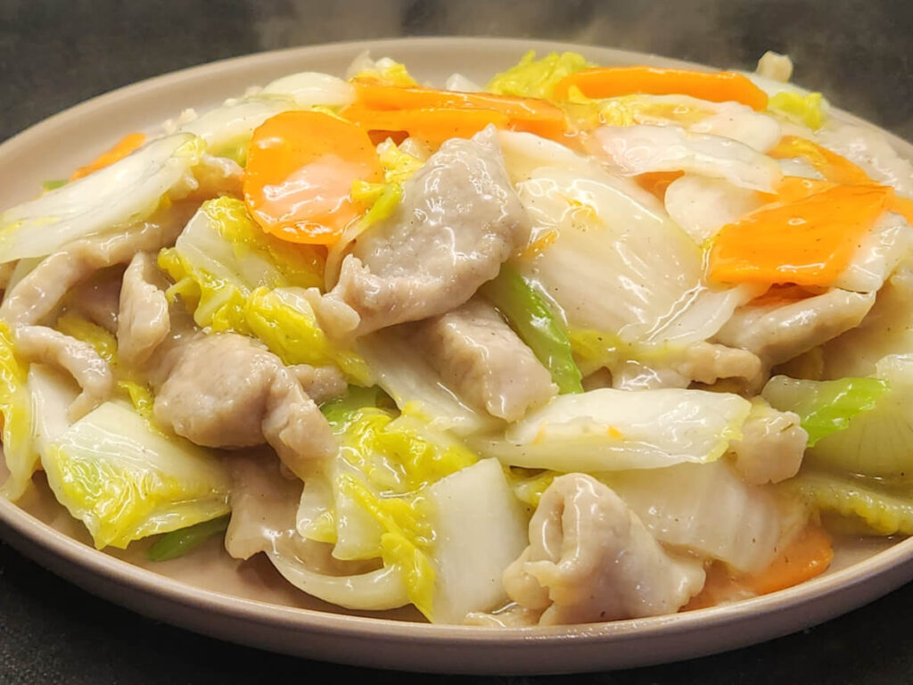 JAHZKITCHEN Plate of Pork Chop Suey