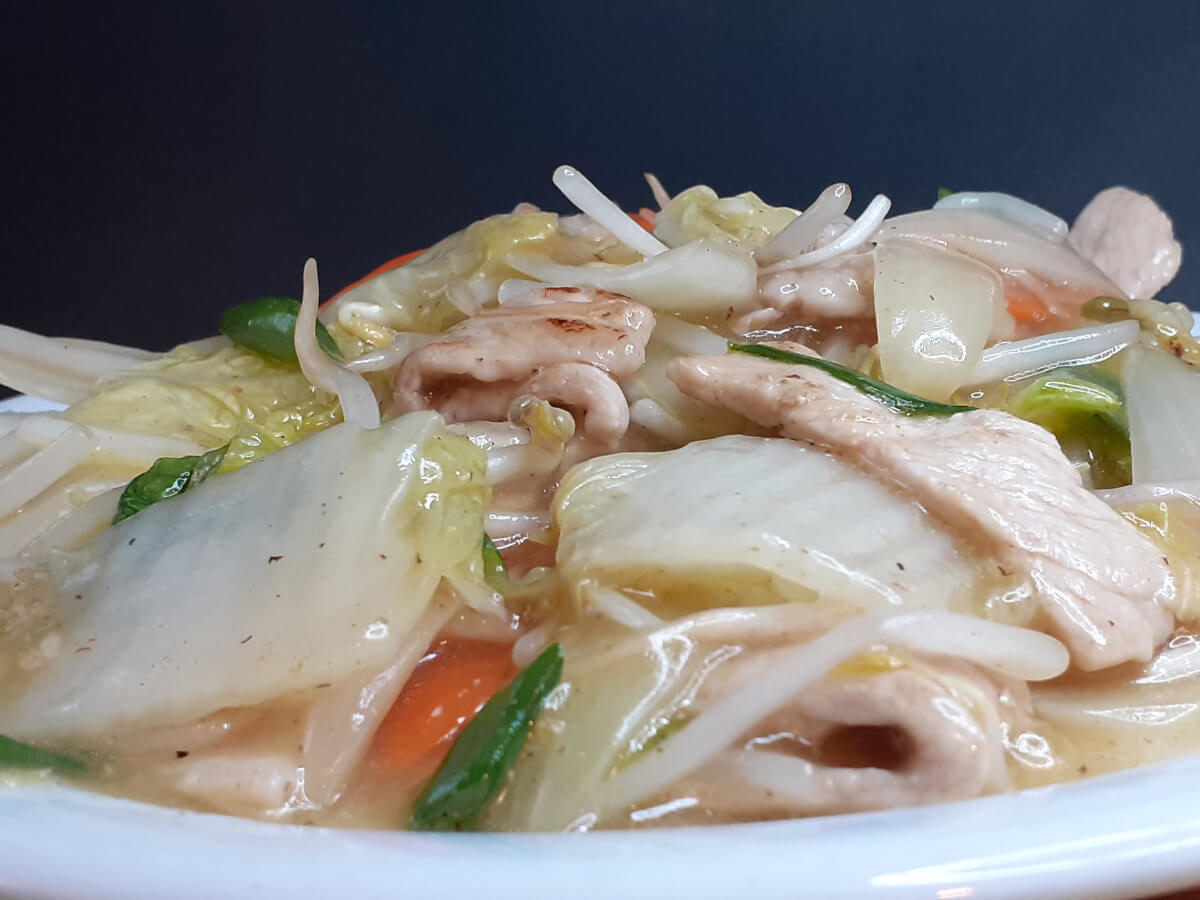 JAHZKITCHEN Velveted Pork Chop Suey