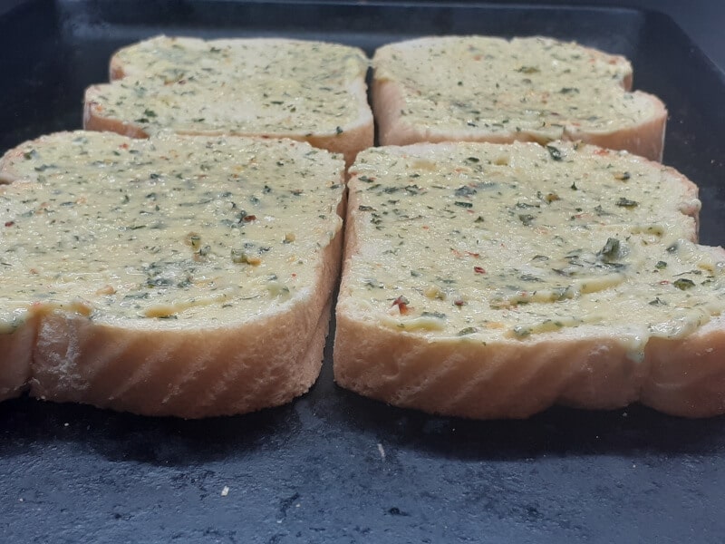 Sliced Garlic Bread