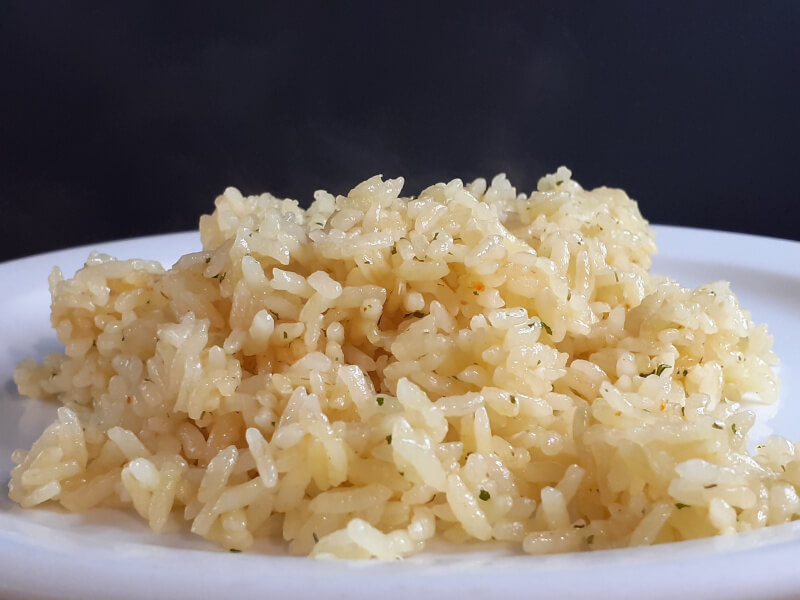 Sticky Garlic Butter Rice