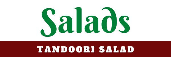 Tandoori Salad Header