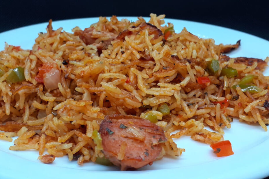JAHZKITCHEN Plate of Chourico Rice Bake