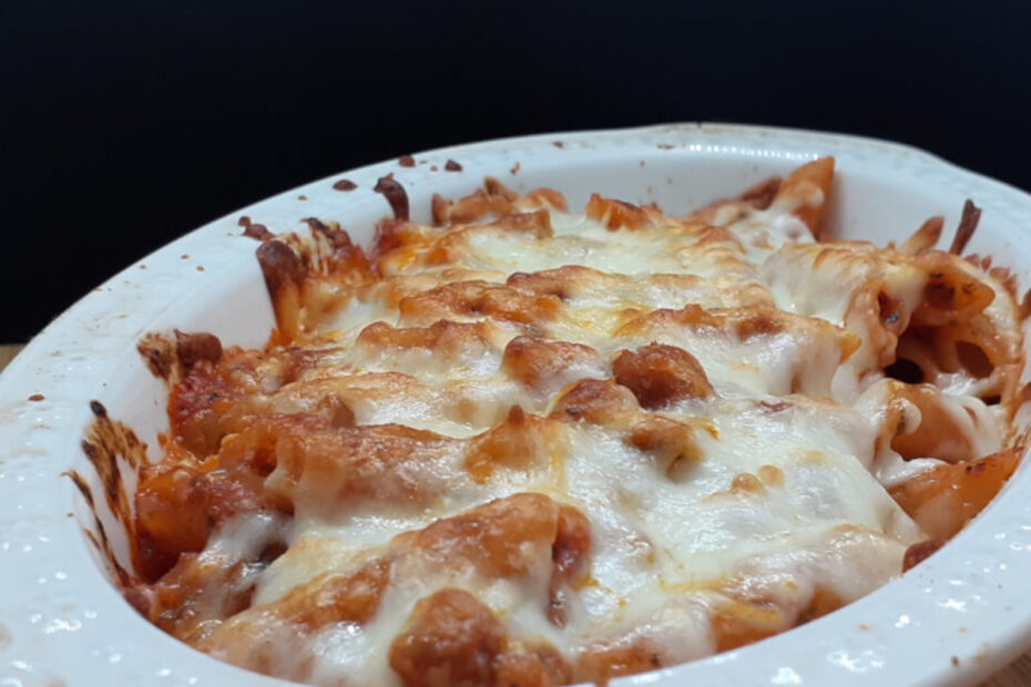 JAHZKITCHEN Italian Sausage Pasta Bake