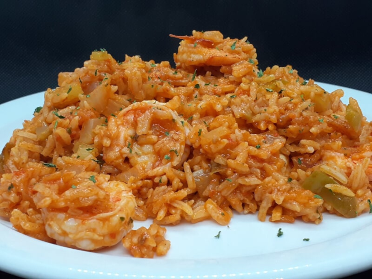 JAHZKITCHEN Shrimp Rice Bake