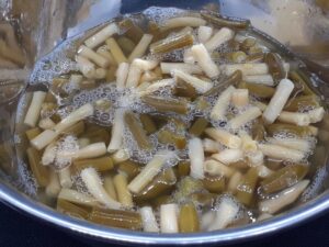 Green and Yellow Waxed Beans