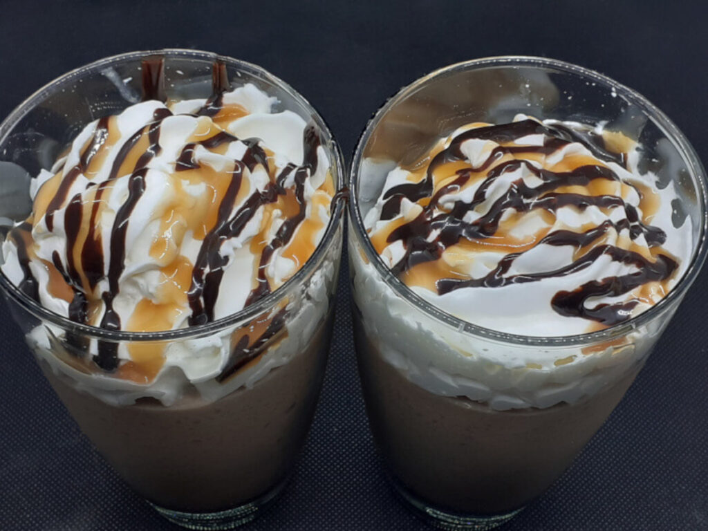 JAHZKITCHEN Chocolate Caramel Banana Milkshake