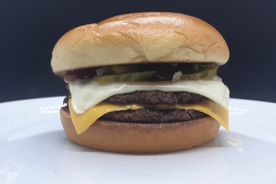 JAHZKITCHEN Mozza Cheddar Burger
