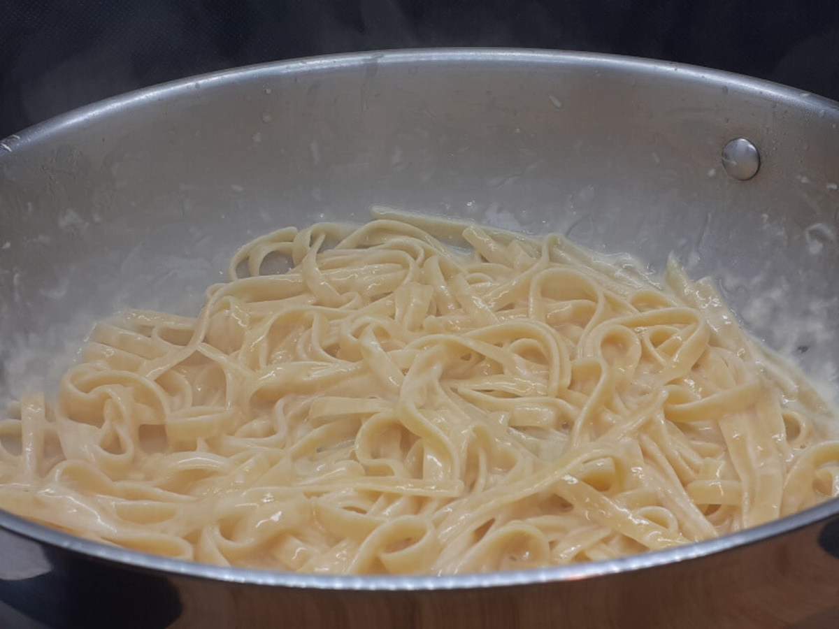JAHZKITCHEN Fettuccine Al Burro