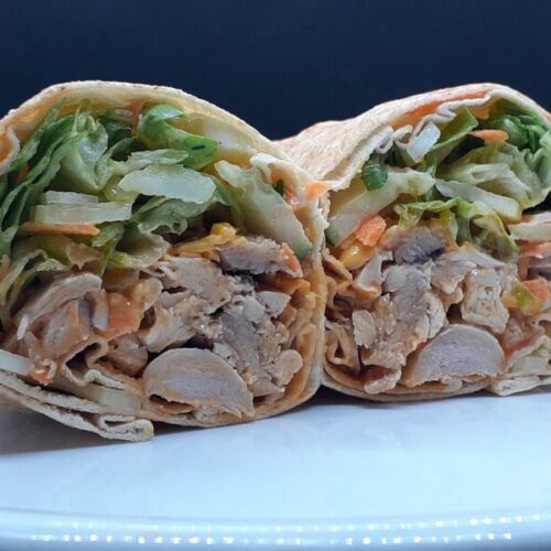 Buffalo Chicken Ranch Wrap with Dark Meat