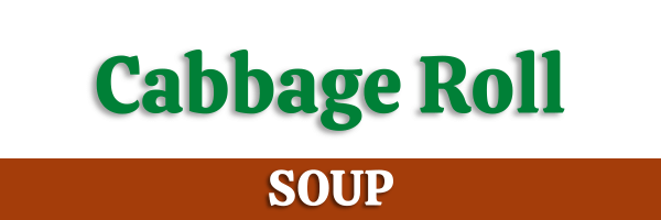 Cabbage Roll Soup Header