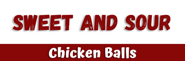 Chinese Sweet and Sour Chicken Balls Header
