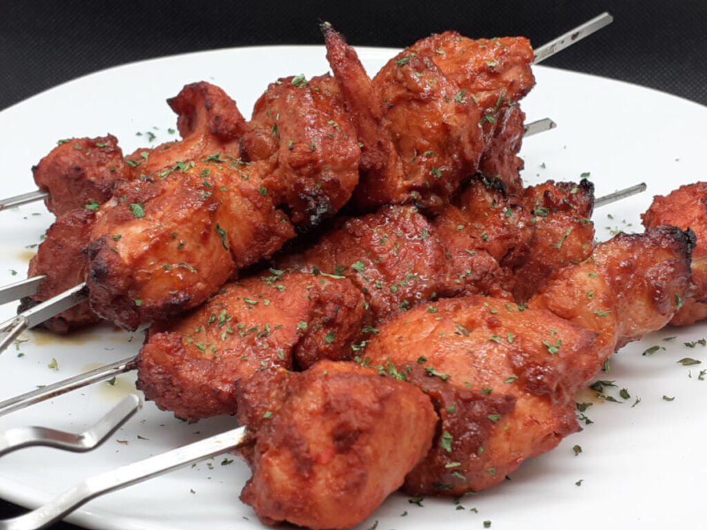 JAHZKITCHEN Portuguese Chourico Kebabs