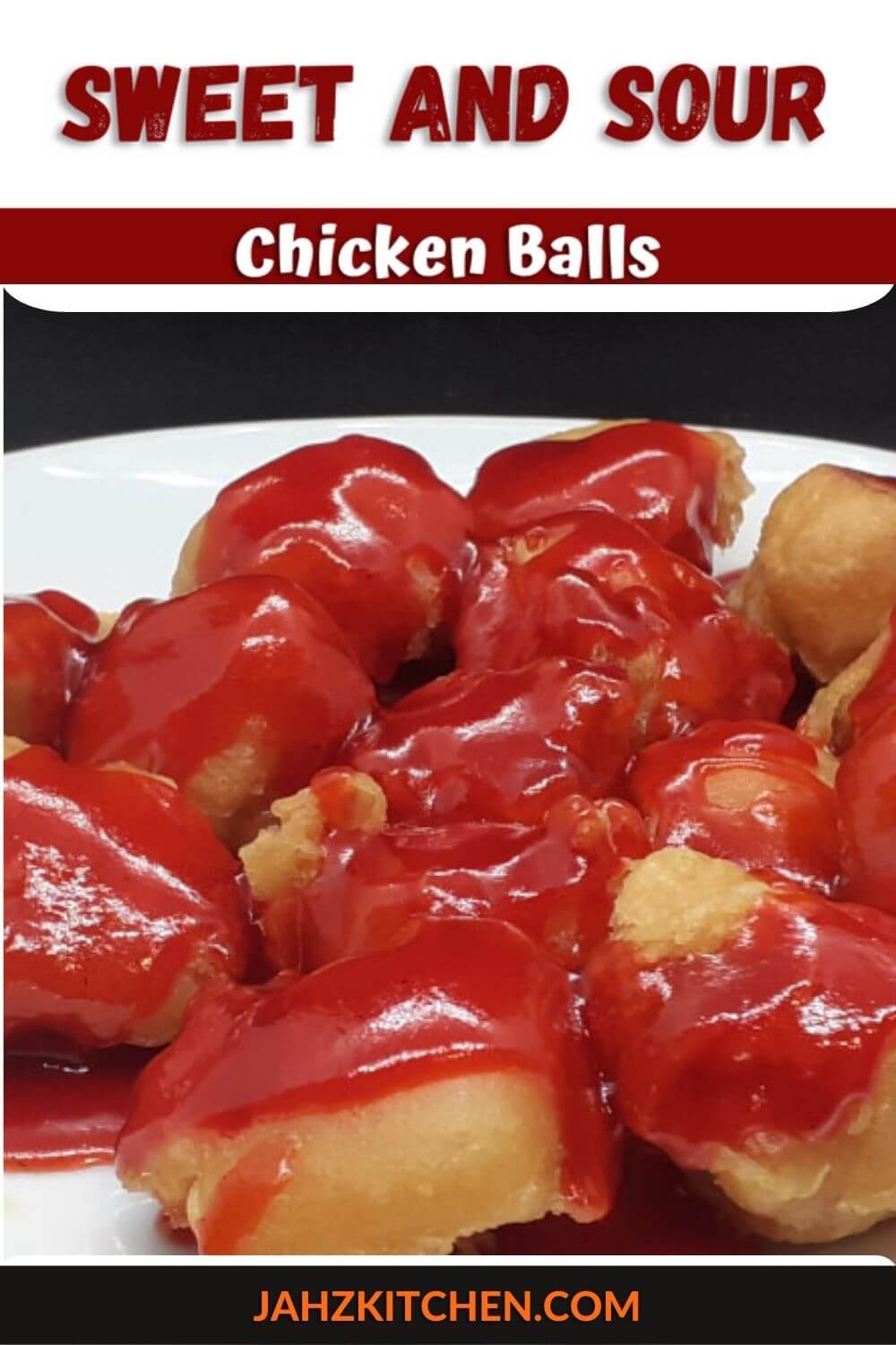 Sweet and Sour Chicken Balls JAHZKITCHEN