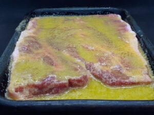 Aioli with Olive Oil Marinated Pork Shoulder Blade