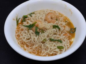 Instant Buffalo Noodles with Shrimp Ramen