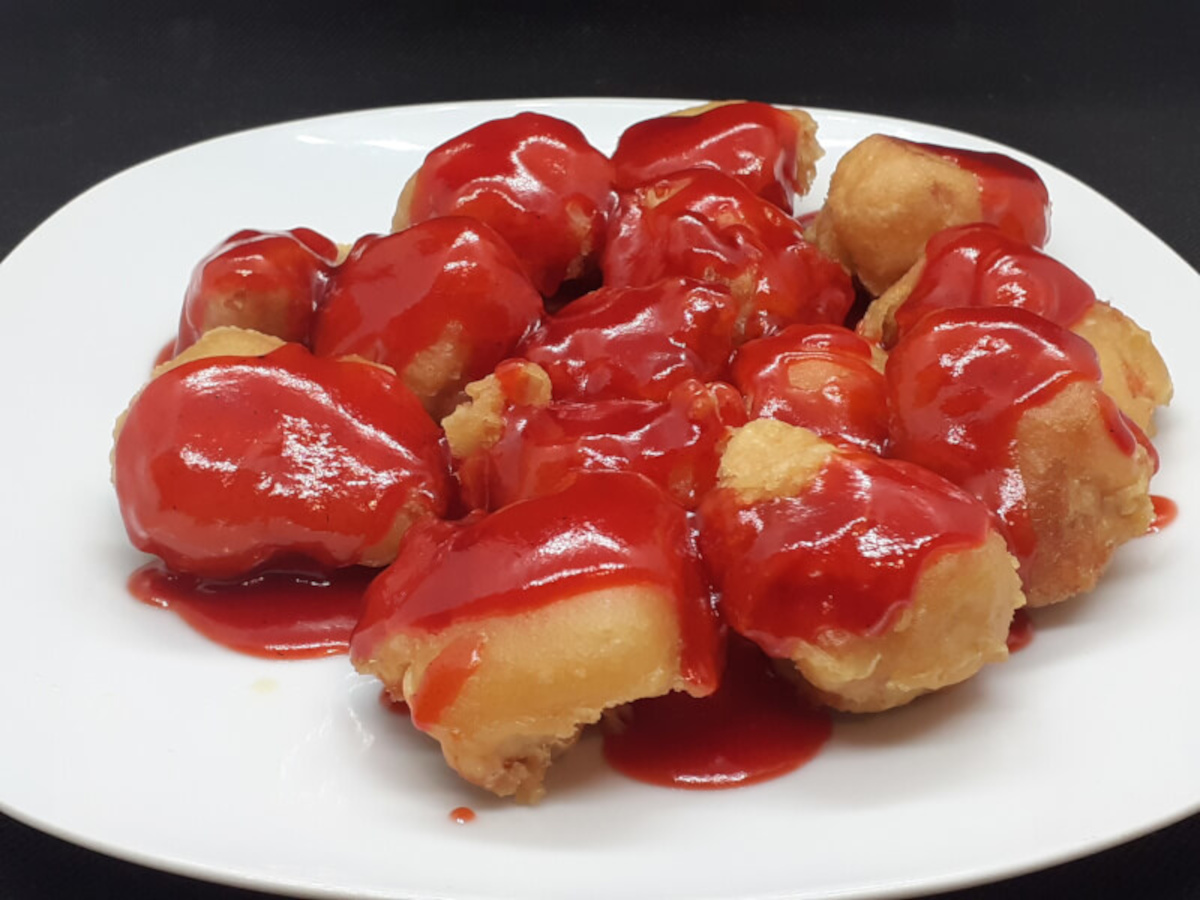 JAHZKITCHEN Sweet and Sour Chicken Balls