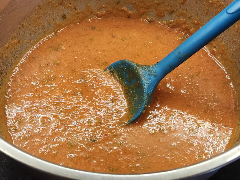 JAHZKITCHEN Butter Chicken Pureed Vegetables and Water