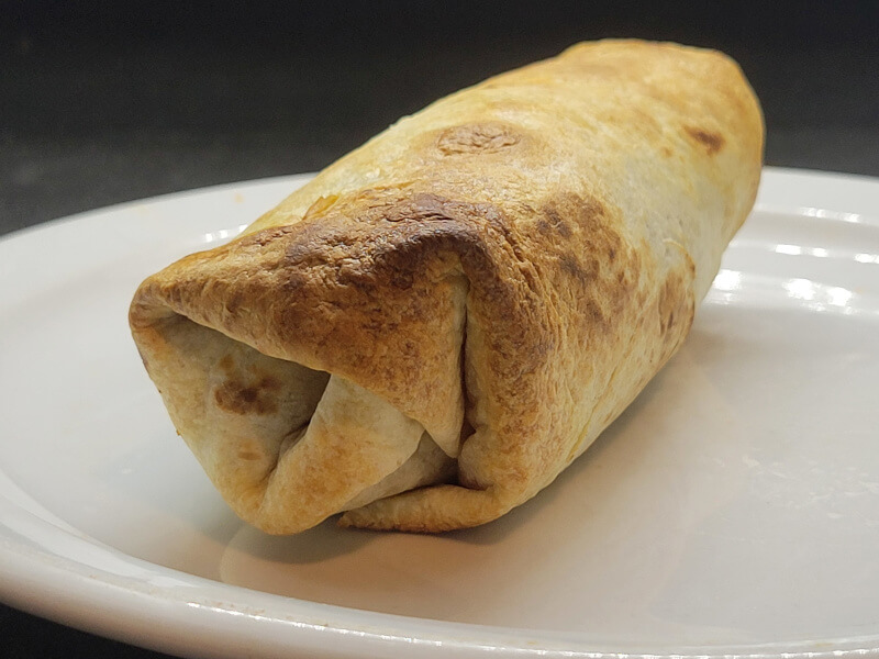 Oven Crispy Burrito