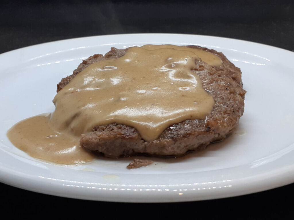 JAHZKITCHEN Mushroom Salisbury Steak